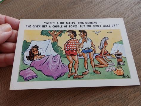 Seaside Saucy Comic Humour Constance Postcard C4740 By Bob Ebay