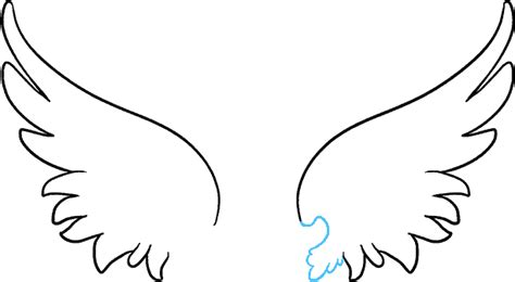 How To Draw Angel Wings In A Few Easy Steps Drawing Free