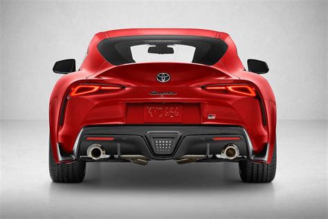 2020 Toyota Supra Renaissance Red Rear Autobics