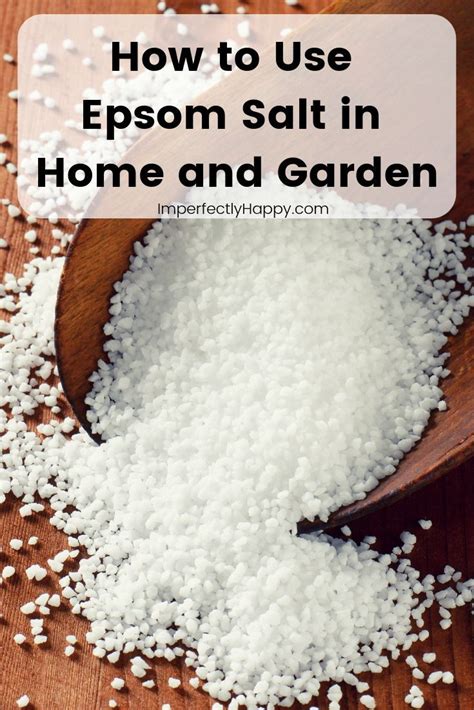 Epsom Salt For Homesteaders The Imperfectly Happy Home Home Vegetable Garden Epsom Salt For