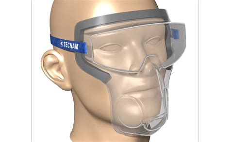 Maybe you would like to learn more about one of these? Tecnam's Covid-19 faceshield with a 'smile' - FLYER