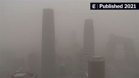 The Worst Dust Storm In A Decade Shrouds Beijing And Northern China