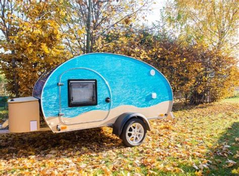 This Tiny Teardrop Camper Is A Scandi Style Lovers Dream Living In A