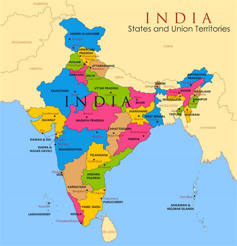 3 Free Printable India Map For Kids World Map With Countries
