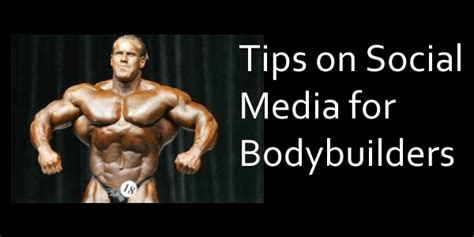 tips on social media for bodybuilders fitness exposé