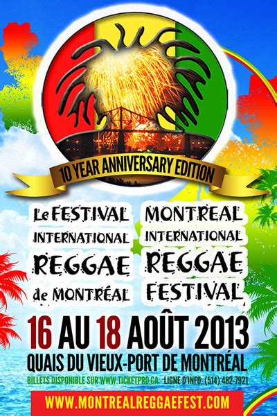 years montreal reggae festival 2016