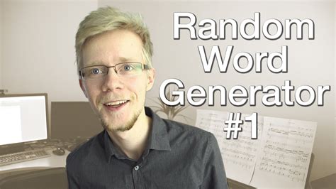 Random Word Generator Vol 1 Youtube
