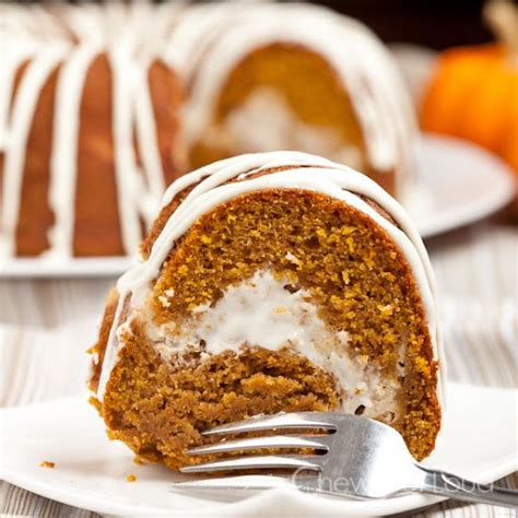 Add the vegetable oil, pumpkin, yogurt and vanilla; Pumpkin Cream Cheese Bundt Cake Recipe - (4.2/5)