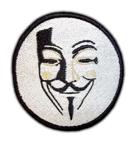 Guy Fawkes Mask Patch Guy Fawkes Mask Patches Guy Fawkes