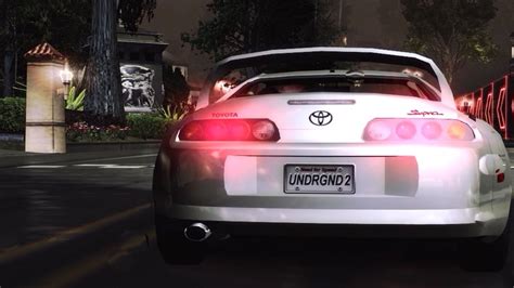 Need For Speed Underground 2 Toyota Supra Test Drive Gameplay Hd