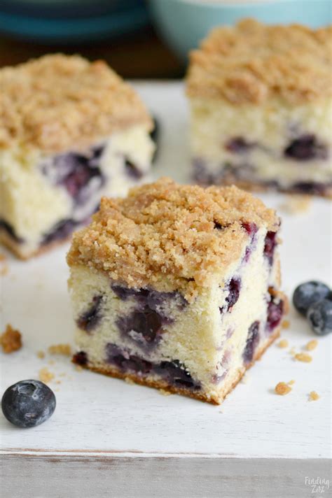 Blueberry Buckle Recipe With Streusel Topping Finding Zest