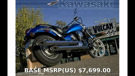 Below is the information on the 2009 kawasaki vulcan® 900 classic. 2009 Kawasaki Vulcan 900 Custom Engine Top Speed - YouTube