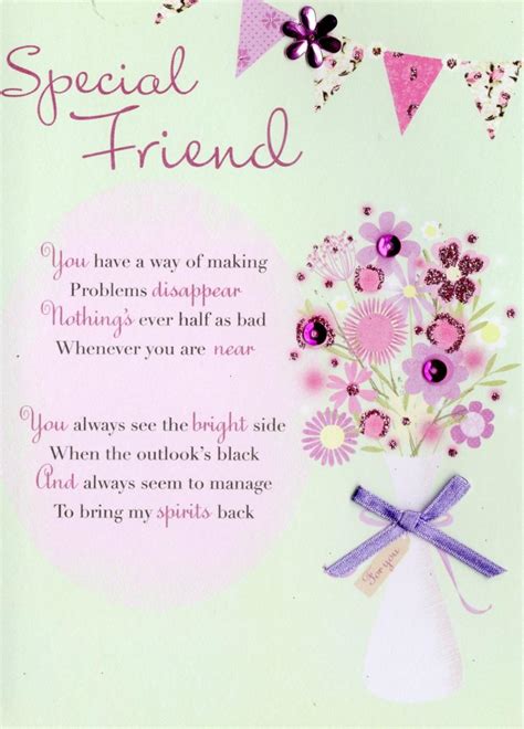Lovely Special Friend Greeting Card | Cards | Love Kates