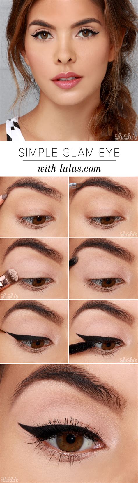 Lulus How To Simple Glam Eye Makeup Tutorial Lulus Com Fashion Blog