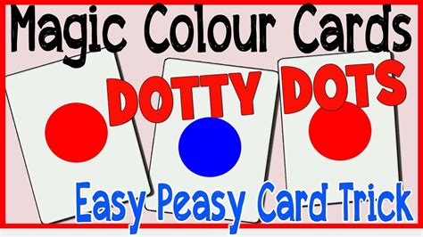 Easy card tricks to learn. Easy to Learn Magic 3 Card Trick - Dotty Dots Magic Trick for Beginners - YouTube