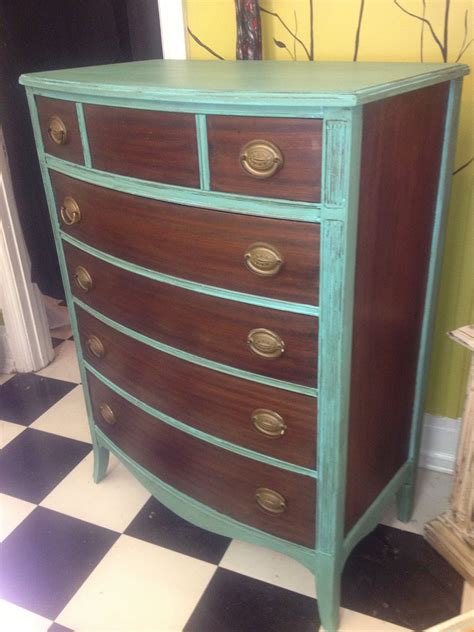 teal dresser | Teal dresser, Antique dresser, Painted furniture