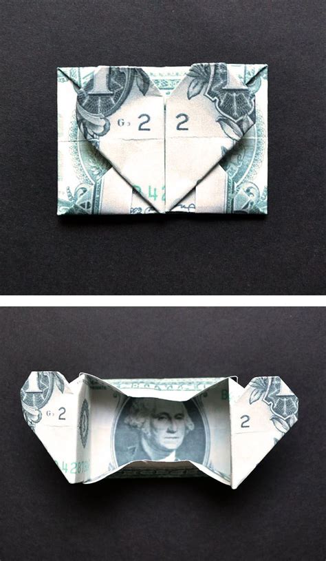 Money Box With Heart Origami Dollar Tutorial Diy By Nprokuda In 2021