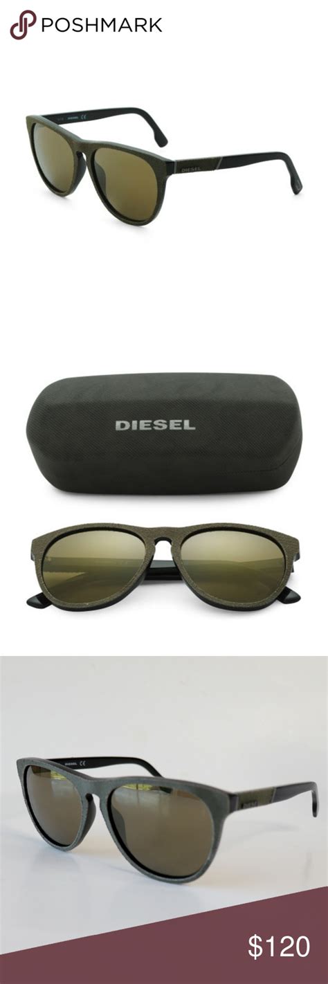 diesel denim sunglasses unisex olive black new diesel denim collection sunglasses unisex new