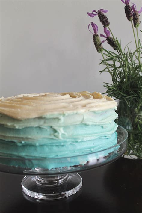 Wouldn't you know, it's one of my post popular posts to this day. How To Make An Ombre Cake, Pretty Birthday Cake To Mae