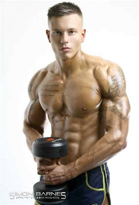 ALEX BOWEN Male Fitness Model SIMON BARNES Hotsnapz Blogspot