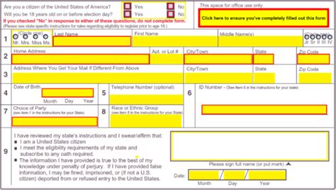 Free California Voter Registration Form Register To Vote In Ca Pdf