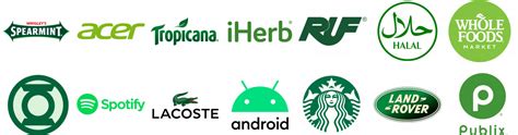 Most Famous Logos In Green And Symbol Meaning History Sign