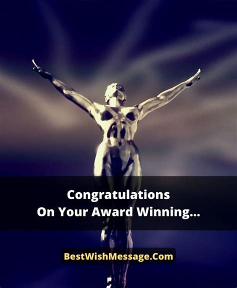 Congratulation On Winning Award Message 60 Best Texts
