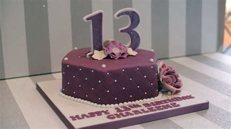 Aug 04, 2019 · 23. Pretty 13th Birthday Cake - Bakealous