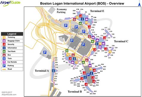 Boston General Edward Lawrence Logan International Bos Airport