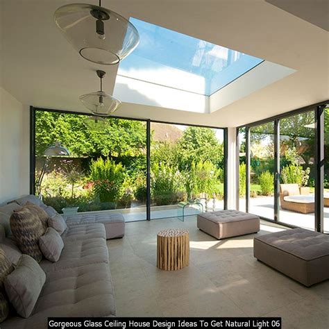 From walls and ceiling to staircase and furniture items, all living. 30+ Gorgeous Glass Ceiling House Design Ideas To Get ...