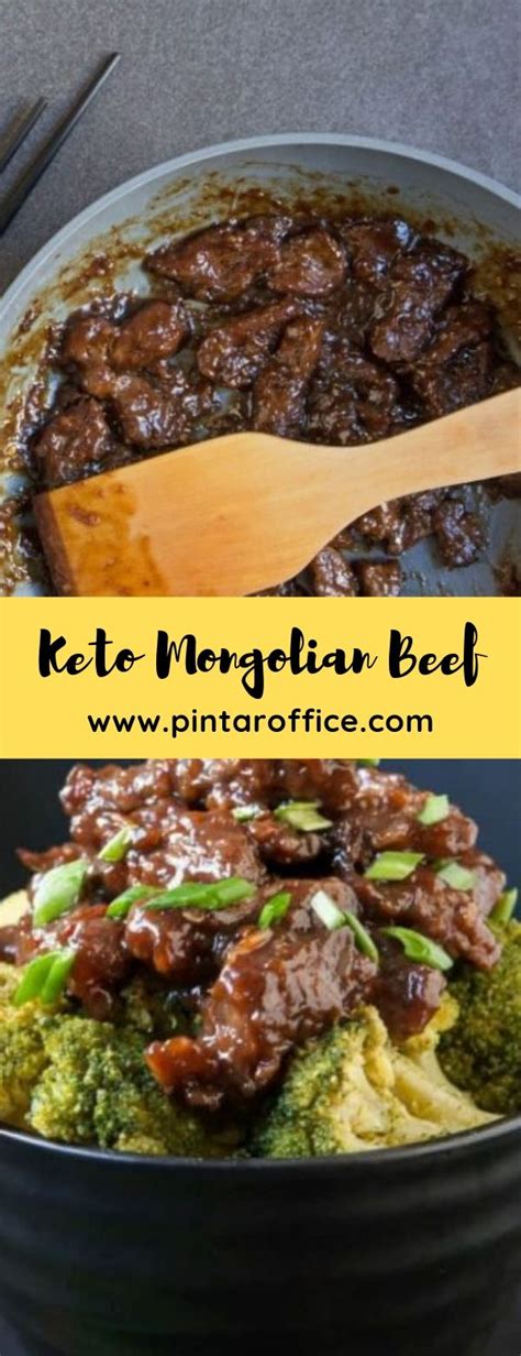 If you are craving low carb chinese food, this paleo, keto mongolian beef is going to absolutely hit the spot. Keto Mongolian Beef - Cooky & Foody