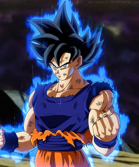 Goku Ultra Instinct Dragon Ball Super By Sennin Gl 54