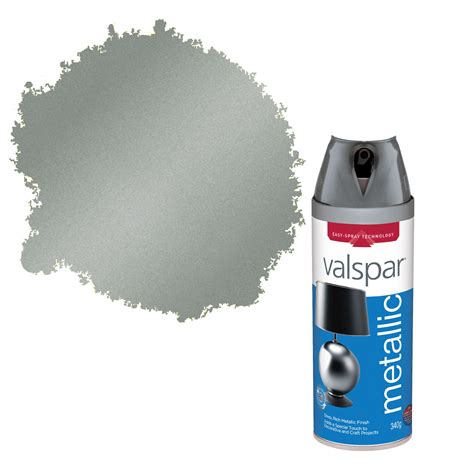 Valspar Pewter Metallic Spray Paint 400 Ml Departments Diy At Bandq