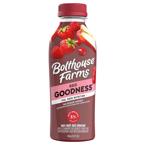 Save On Bolthouse Farms Red Goodness Fruit Juice Smoothie Fresh Order