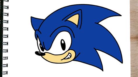 Como Dibujar A SONIC PASO A PASO YouTube