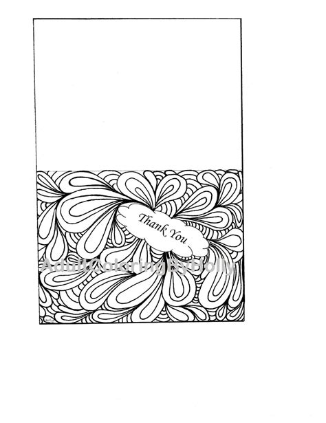 That's why i created this thank you card coloring page! Thank You Card Drawing at GetDrawings | Free download