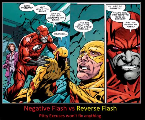 Negative Flash Vs Reverse Flash By Magicalkeypizzadan On Deviantart