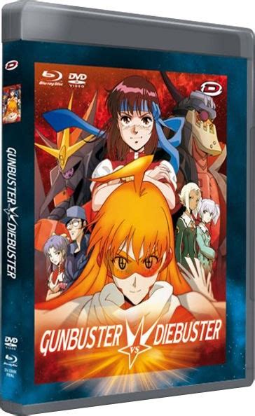 Gunbuster Vs Diebuster 2 Films Combo Dvd Blu Ray Anime Storefr