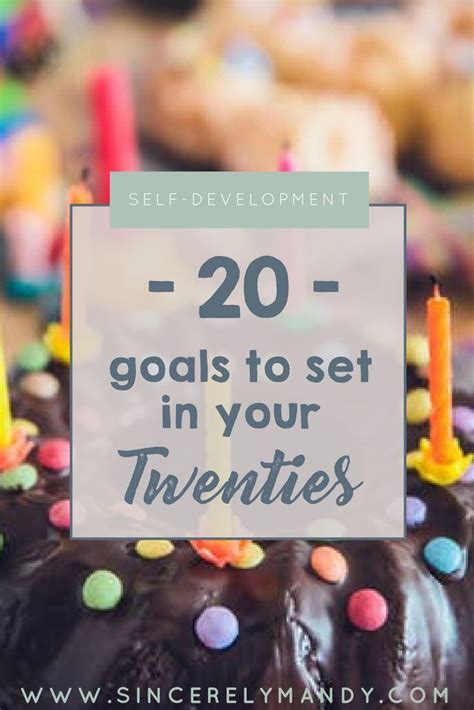 Goals To Set In Your 20s 20 Goals To Set While Youre In Your 20s