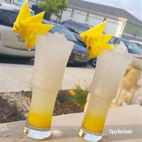 Two Glasses Filled With Lemonade And Topped With Yellow Flowers