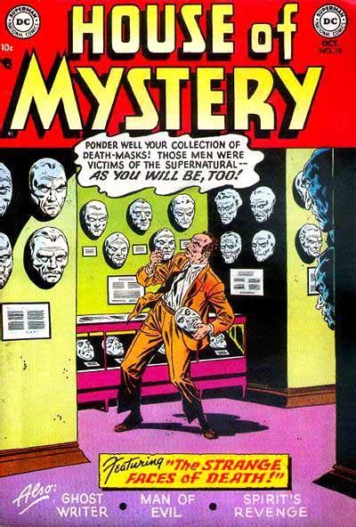 Sell your haunted house ji ah, wanita yang mewarisi kemampuan pengusiran setan dari ibunya, merupakan pemilik daebak realty, perusahaan yang mengkhususkan diri menjual rumah hantu. House of Mystery #19 - The Strange Faces of Death! (Issue)