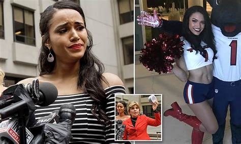 Houston Texans Cheerleader Claims She Was Duct Taped Into Uniform