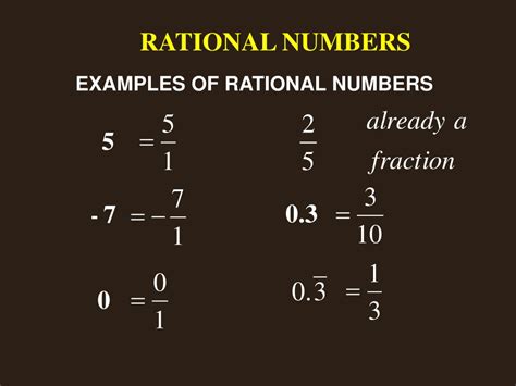 Ppt Rational Numbers Powerpoint Presentation Free Download Id6099615