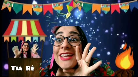 Atividades de leitura, interpretação e gramática: Fogo no céu - Festa de São João Arraiá da Tia Rê - YouTube