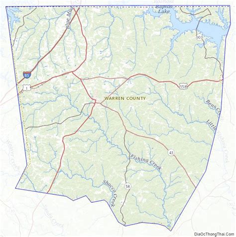 Map Of Warren County North Carolina Địa Ốc Thông Thái