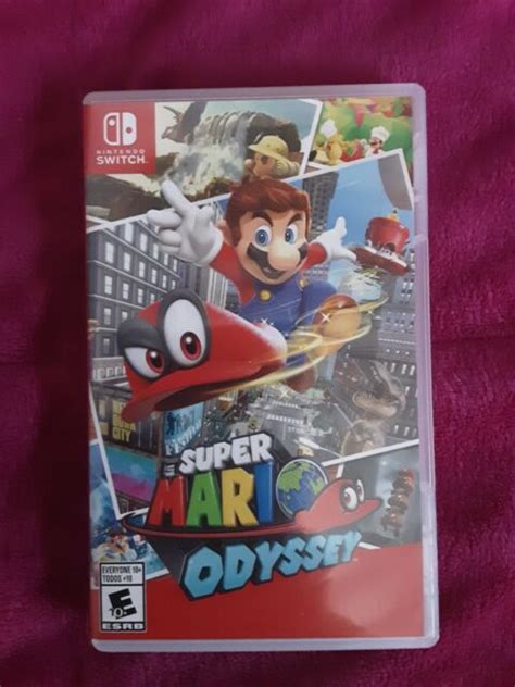 Super Mario Odyssey Nintendo Switch Game Exclusive Ebay
