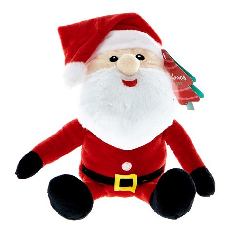 buy santa claus christmas soft toy for gbp 1 99 card factory uk