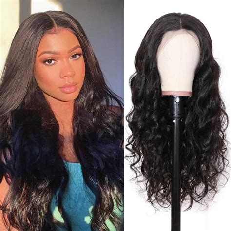 Beautyforever Body Wave 13x4 Lace Front Pre Plucked Human Hair Wig