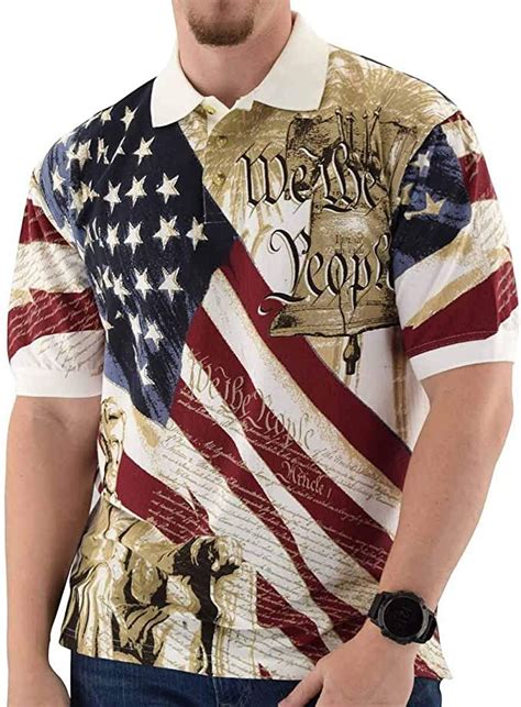 Cotton Traders American Summer Theflagshirt Mens American Flag