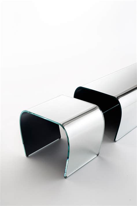 Bent Glass Bench And Designer Furniture Architonic